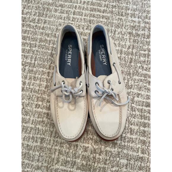 New Men’s Sperry Top-Siders Sz 10.5 Color-Bone - Picture 3 of 7